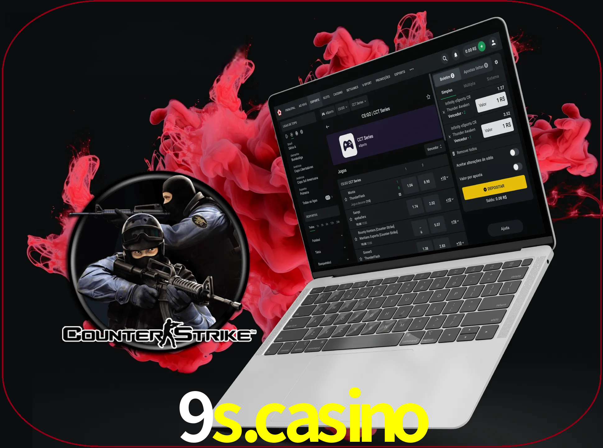 Um grande número de jogos irá agradar aos fãs deste jogo de tiro no sítio Web e na aplicação da empresa 9S.CASINO.